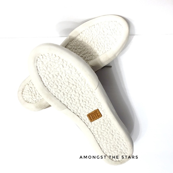 Frye Leather Low Lace Grey Lace Up Sneakers - Picture 8 of 8